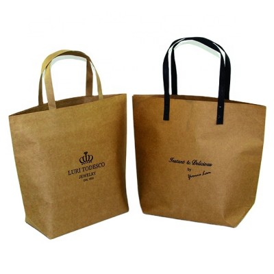 Eco-friendly brown kraft paper bag