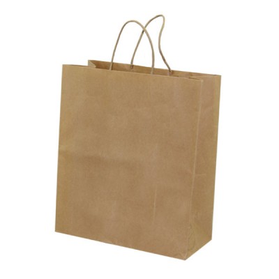 China hot-sale kraft tote paper bag for shopping