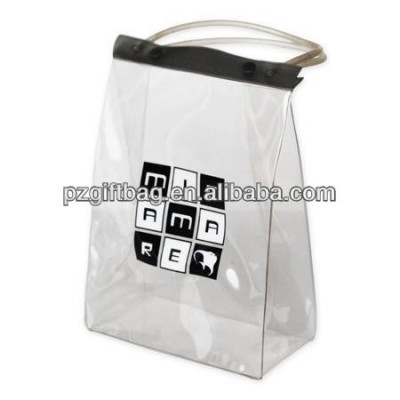 Small decorative plastic packaging bag with pvc tube, pvc clear plastic bags wholesale