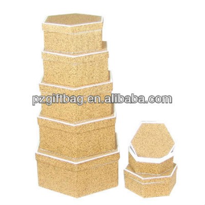 Octagonal shape food grade paper box